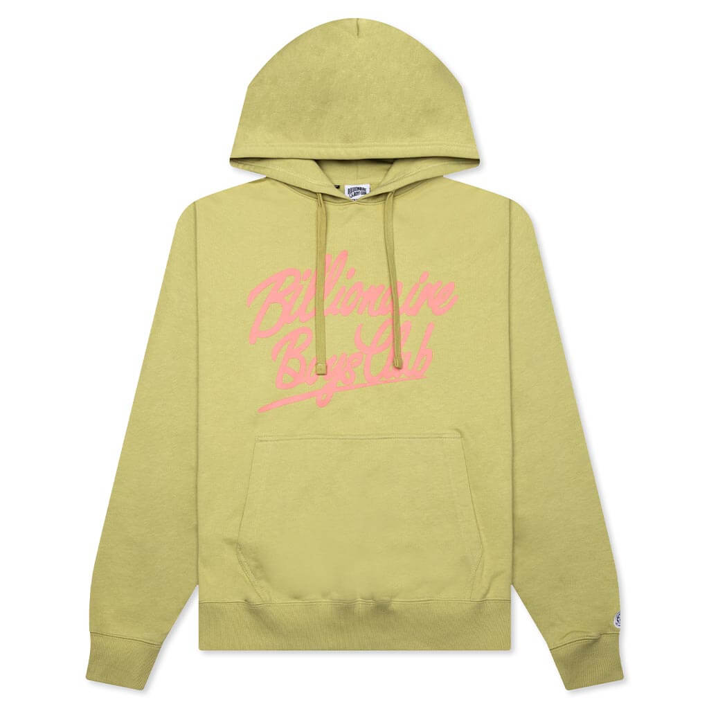 BB Script Hoodie - Leek Green