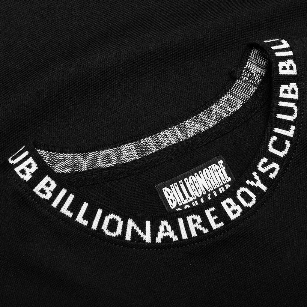 BB Wrapped S/S Knit - Black