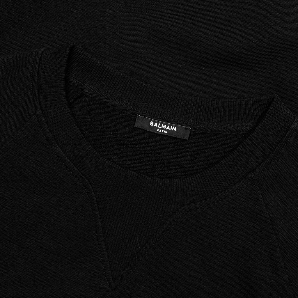 Flock Sweatshirt - Noir/Blanc