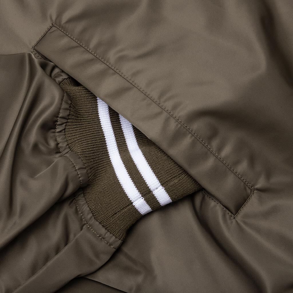 Baseball Jacket - Olive Drab
