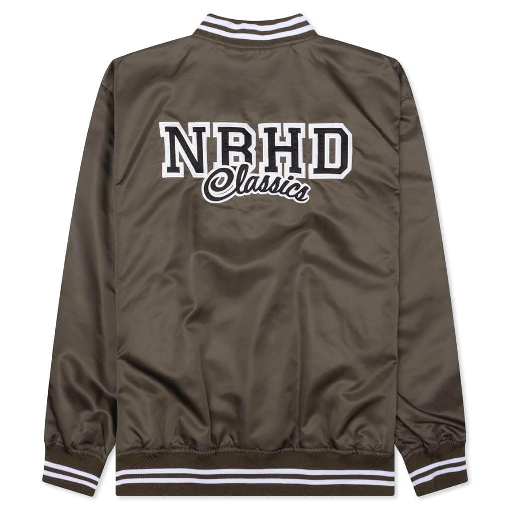 Baseball Jacket - Olive Drab