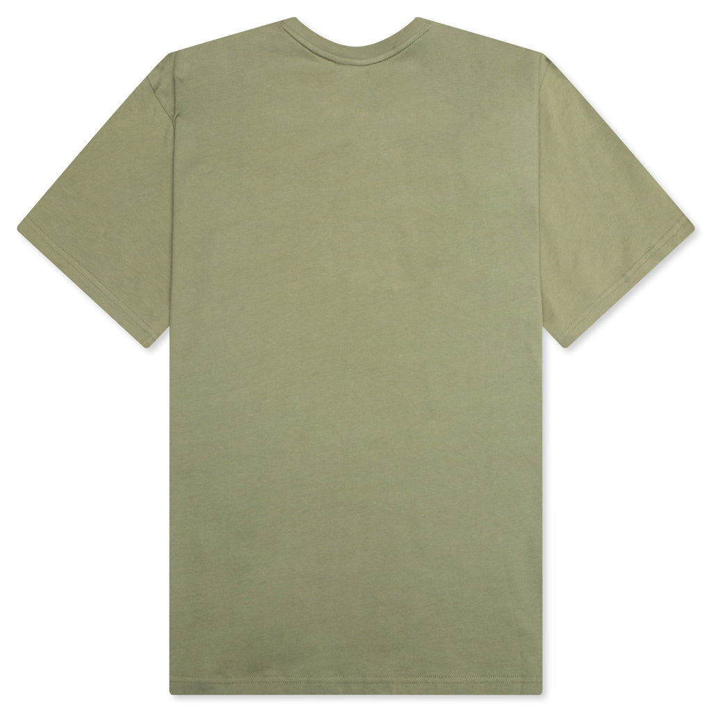 BB Linework S/S Knit - Oil Green