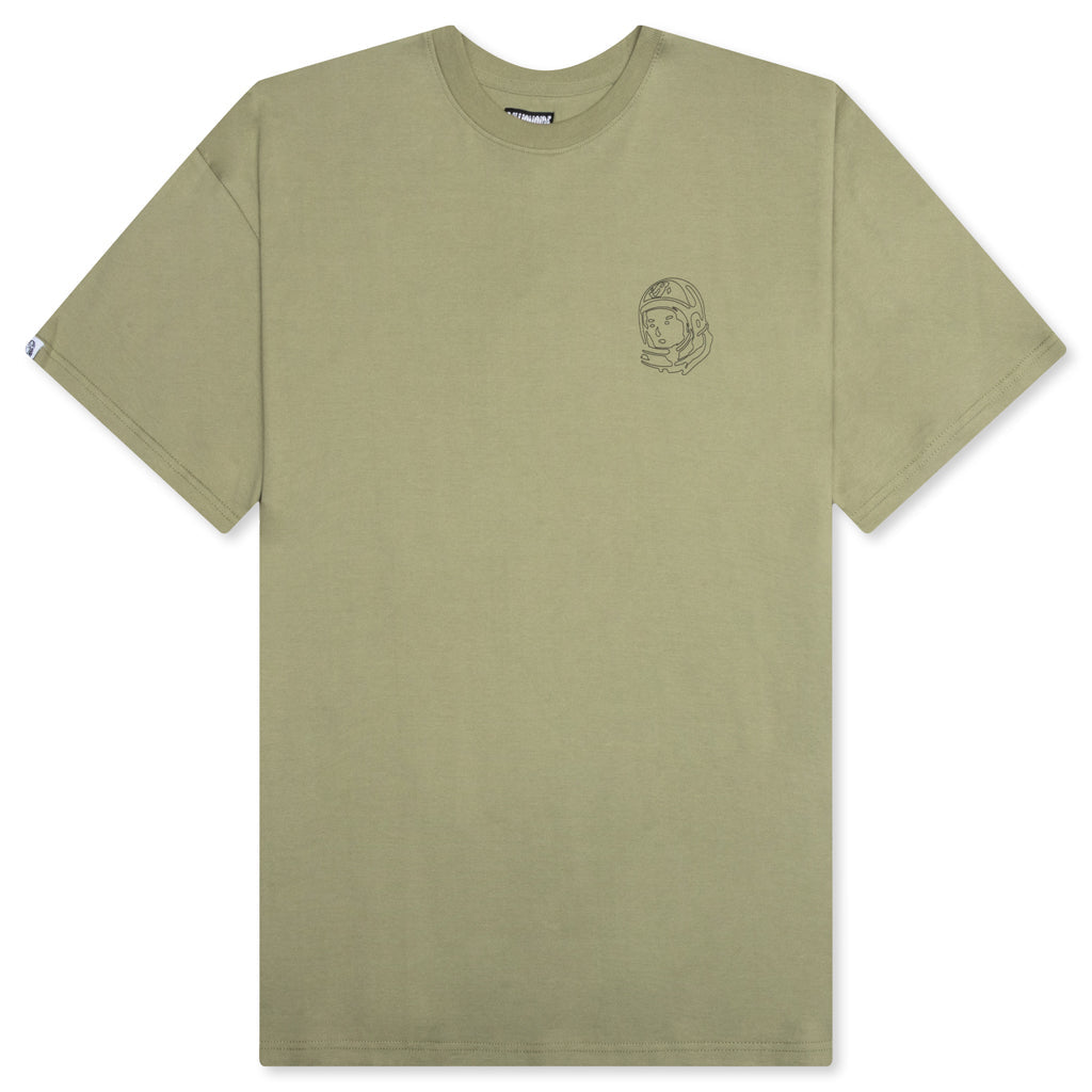 BB Linework S/S Knit - Oil Green