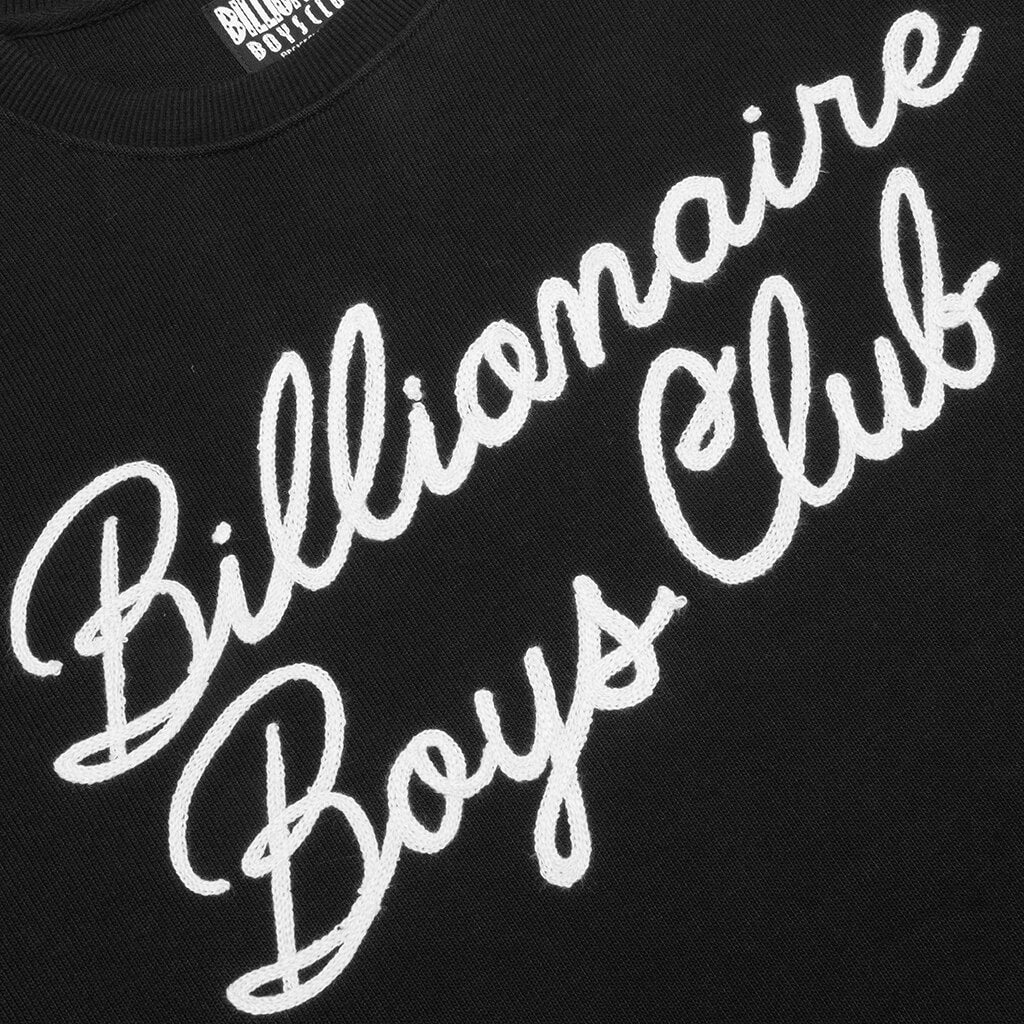 BB Signature Crewneck Sweatshirt - Black
