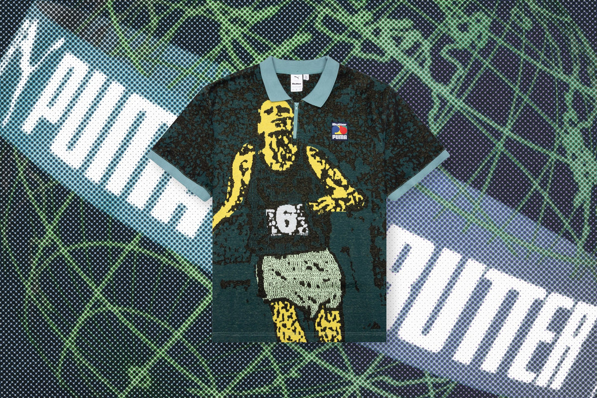 Puma x Butter Goods Polo - Blue