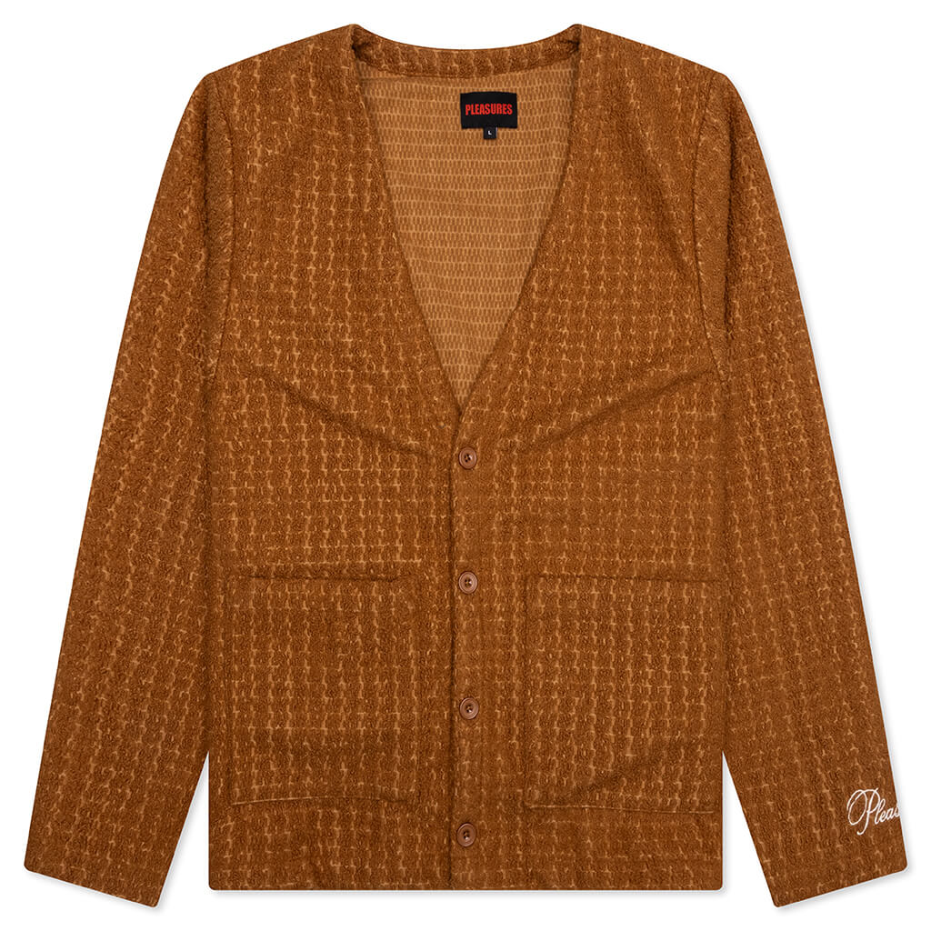 Boredom Cardigan - Brown