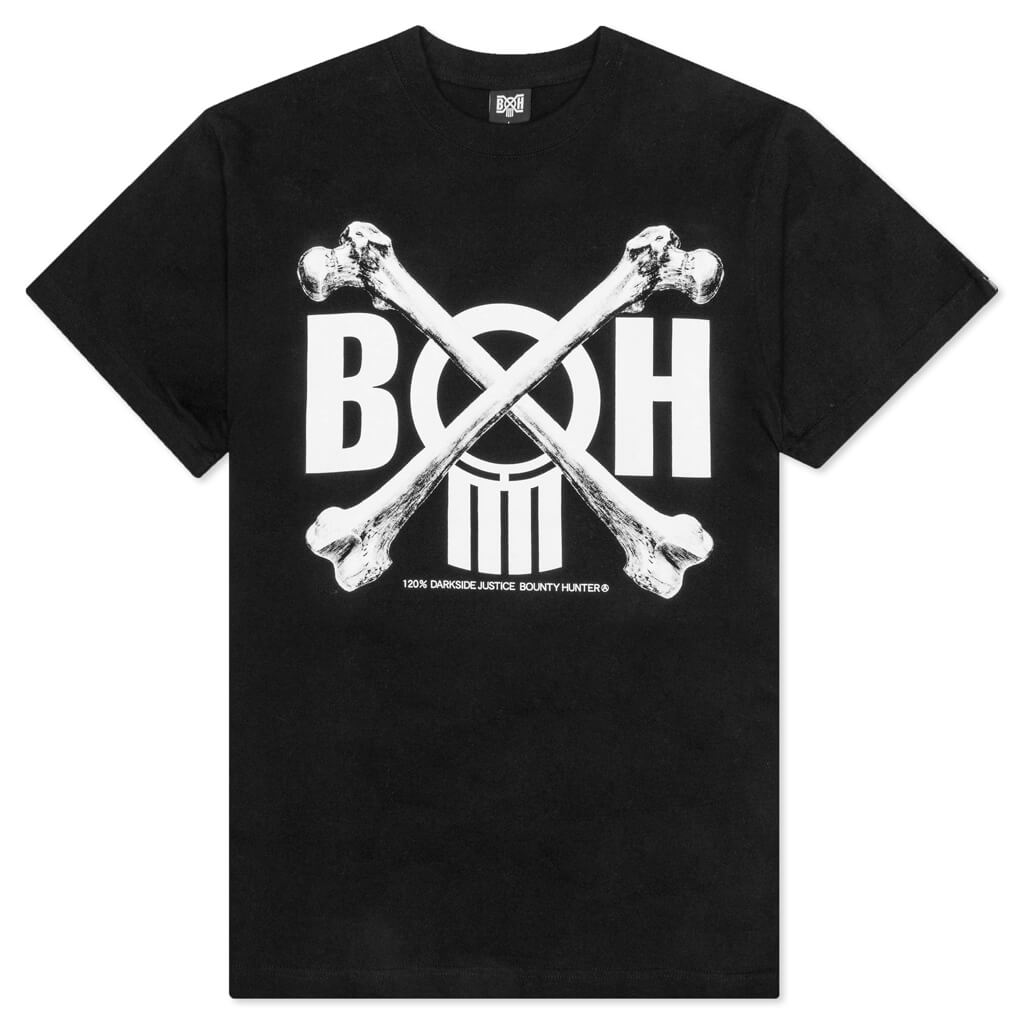 Bones Logo Tee - Black