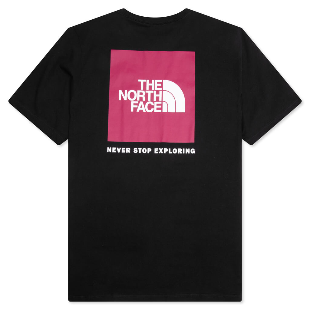 Box Never Stop Exploring S/S Tee - Black/Pink