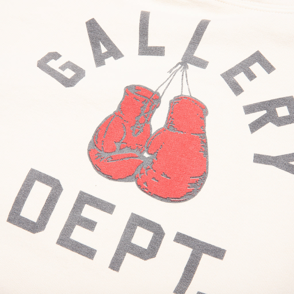 Boxing Merch Hoodie - Cream
