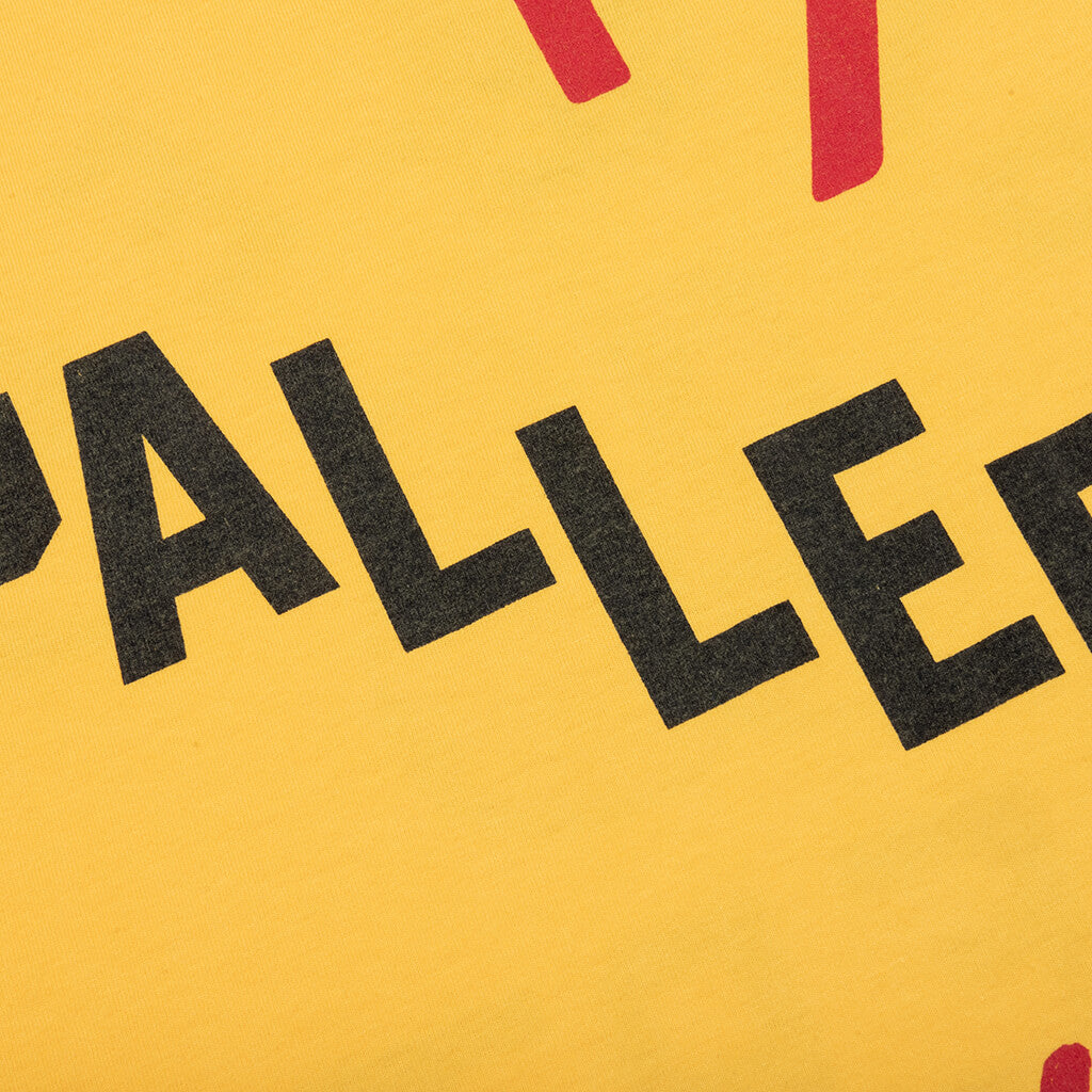 Boxing Merch Tee - Gold Yellow