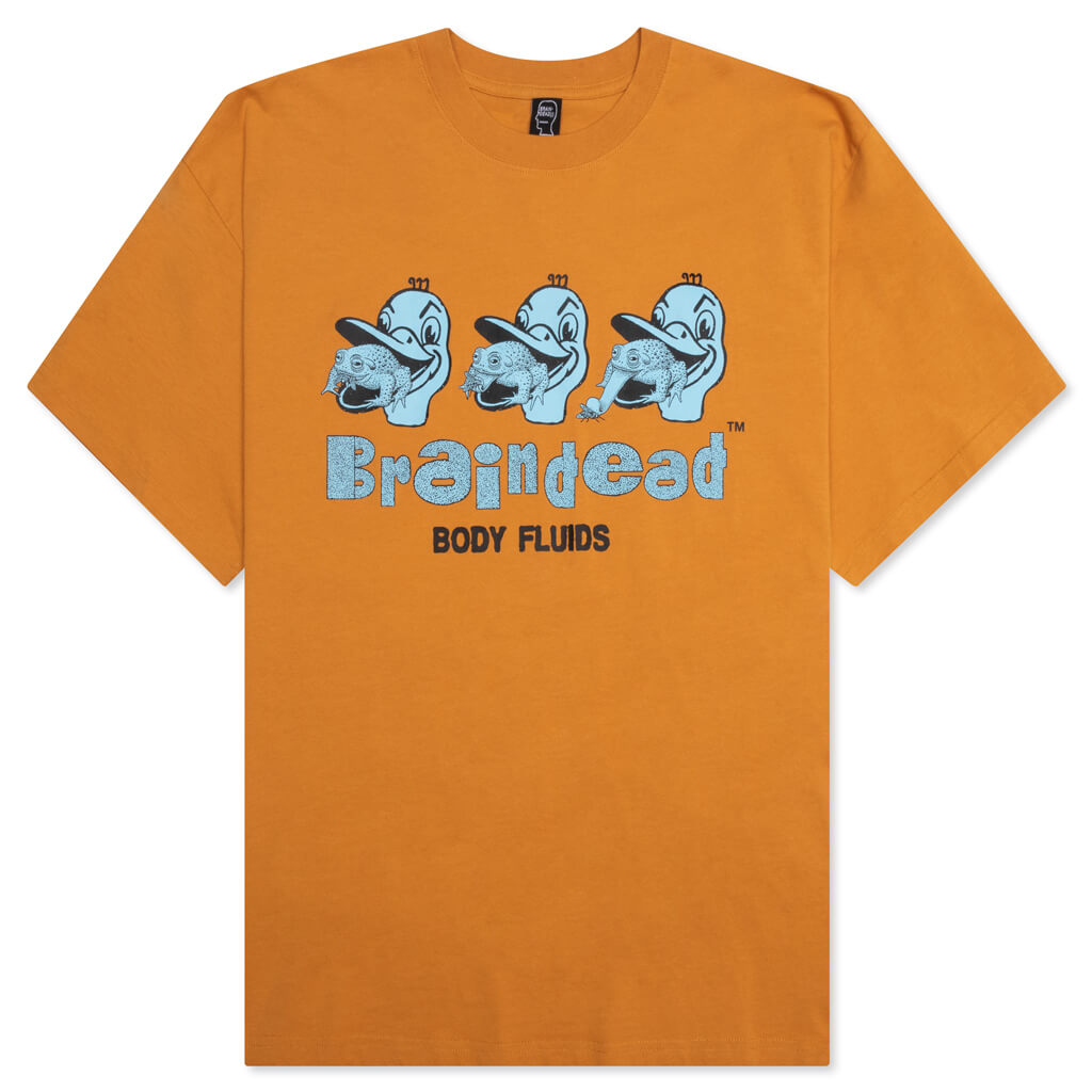 Body Fluids T-Shirt - Duck Brown