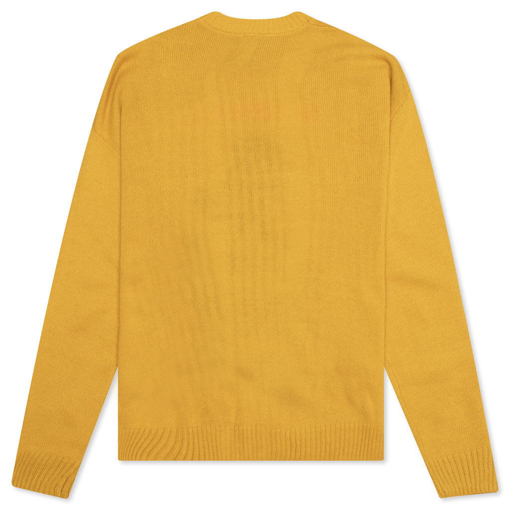 Slingshot Knit Sweater - Mustard