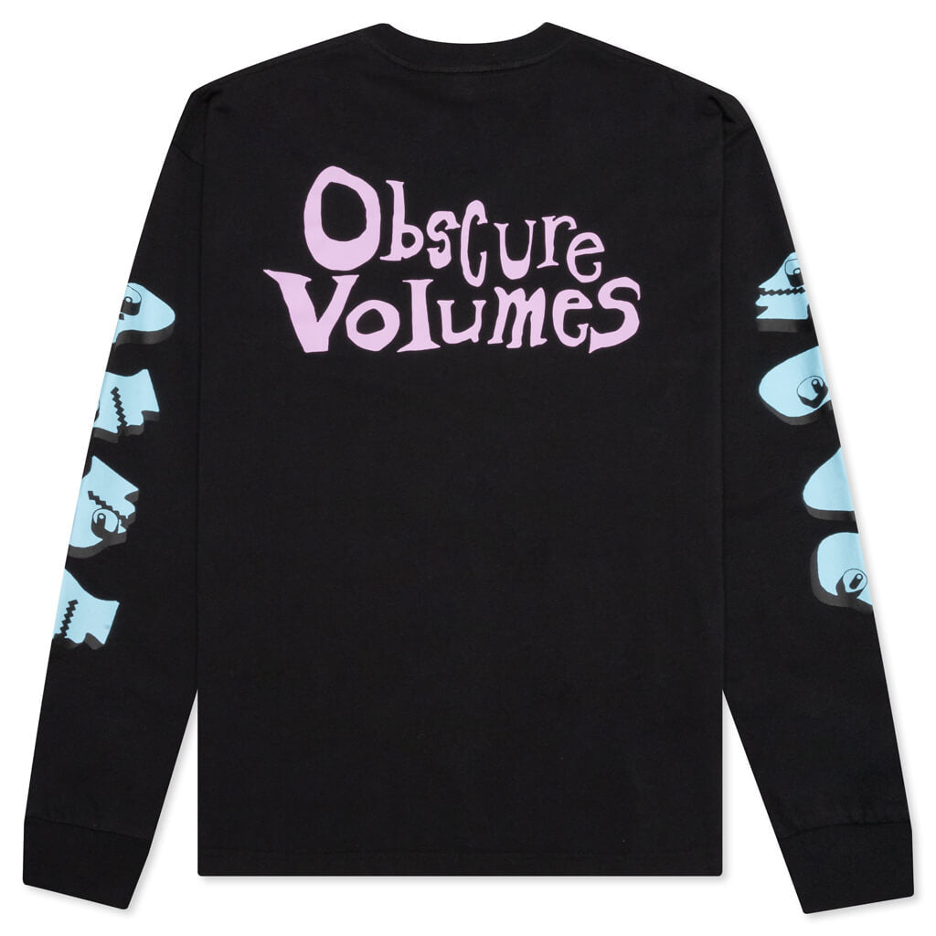 Volume Obscure L/S T-Shirt - Black