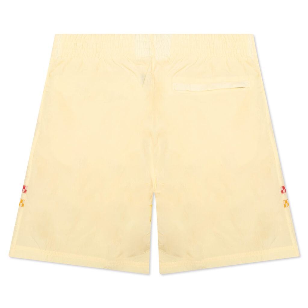 Brain Dead x Sergio Tacchini Shorts - Pastel Yellow