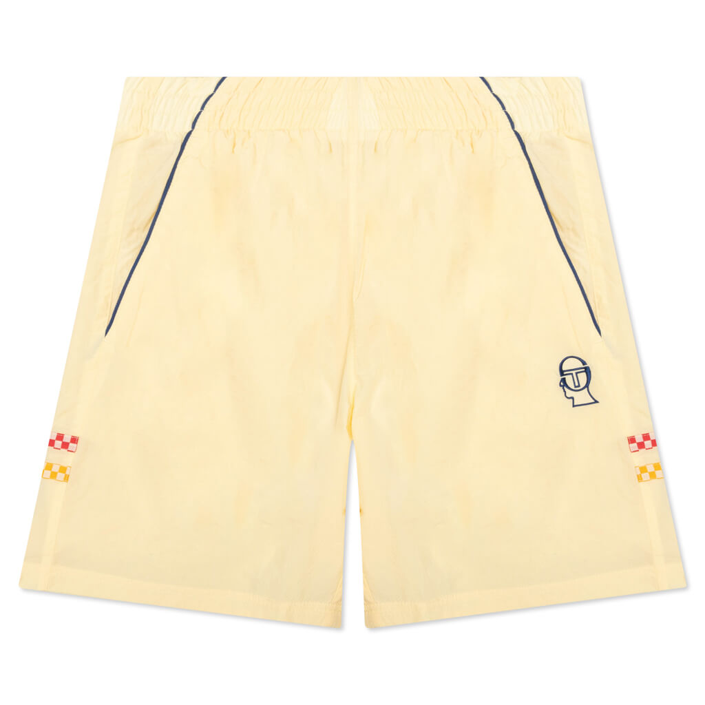 Brain Dead x Sergio Tacchini Shorts - Pastel Yellow