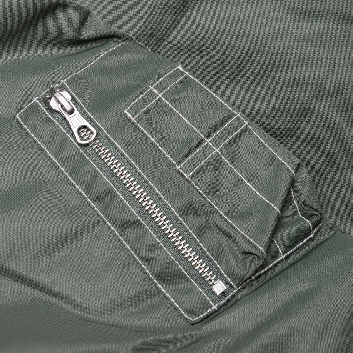 Built Bomber Jacket - Green