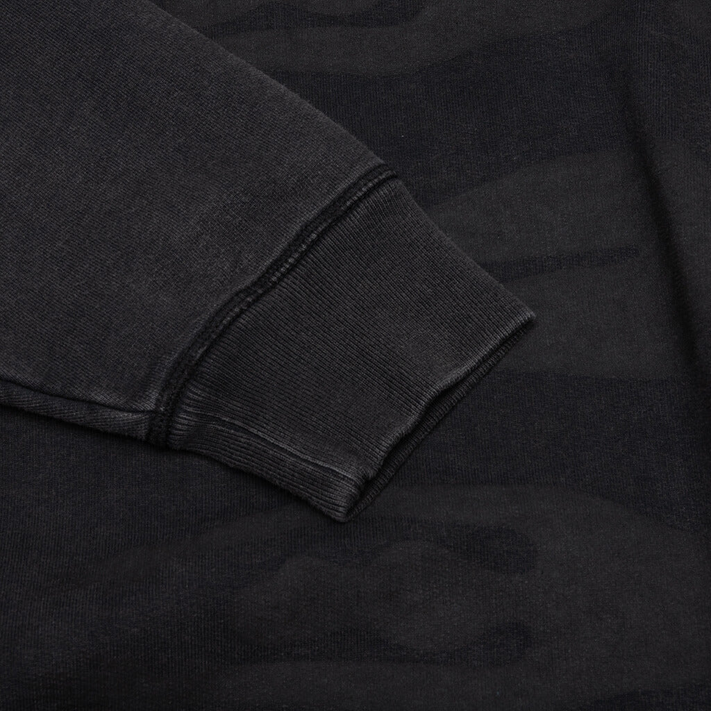 Swimming with Pets Crew Neck Sweatshirt - Asphalt Grey