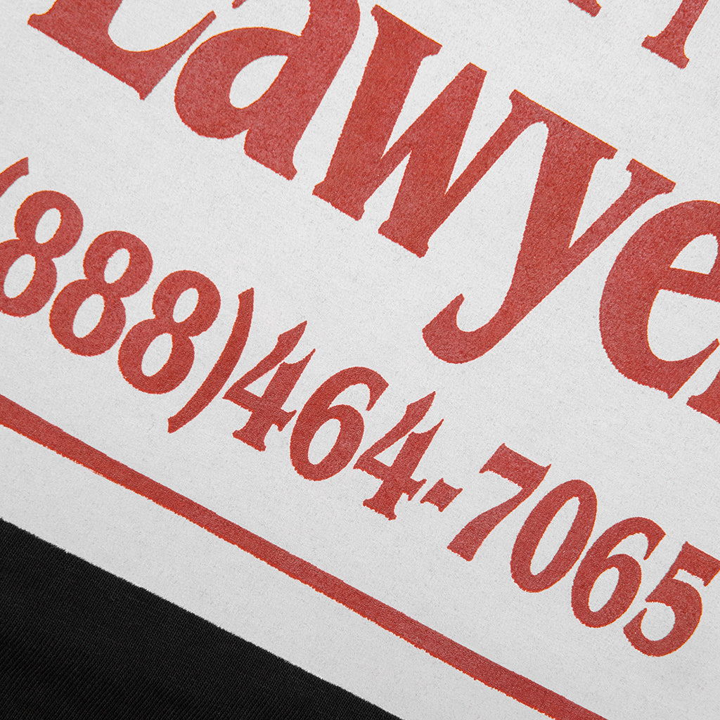 Call My Lawyer Magnet T-Shirt - Washed Black