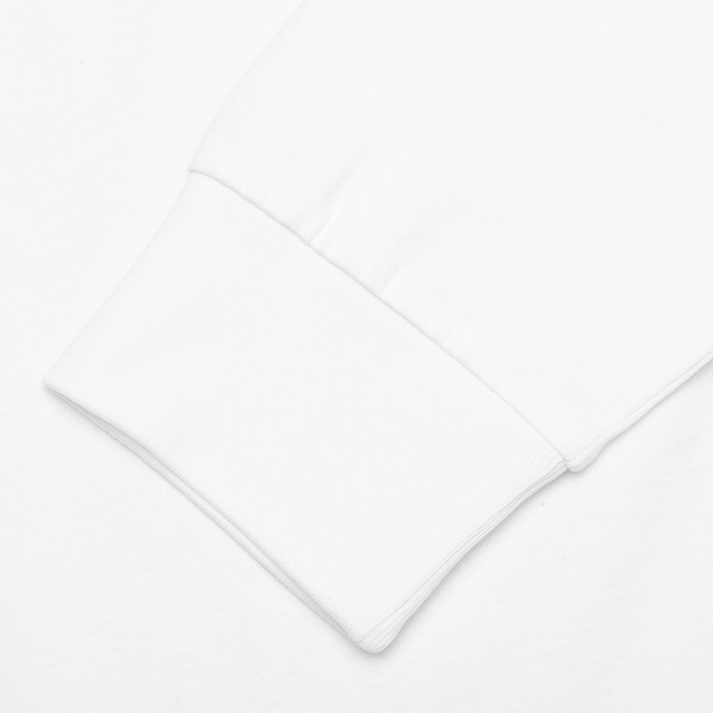 L/S Pocket Tee - White