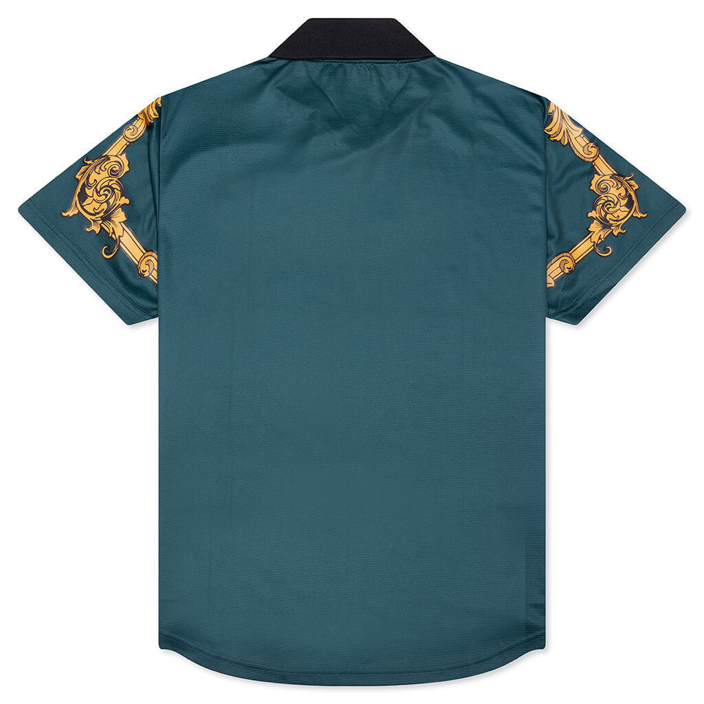 Carlo Soccer Jersey - Dark Green