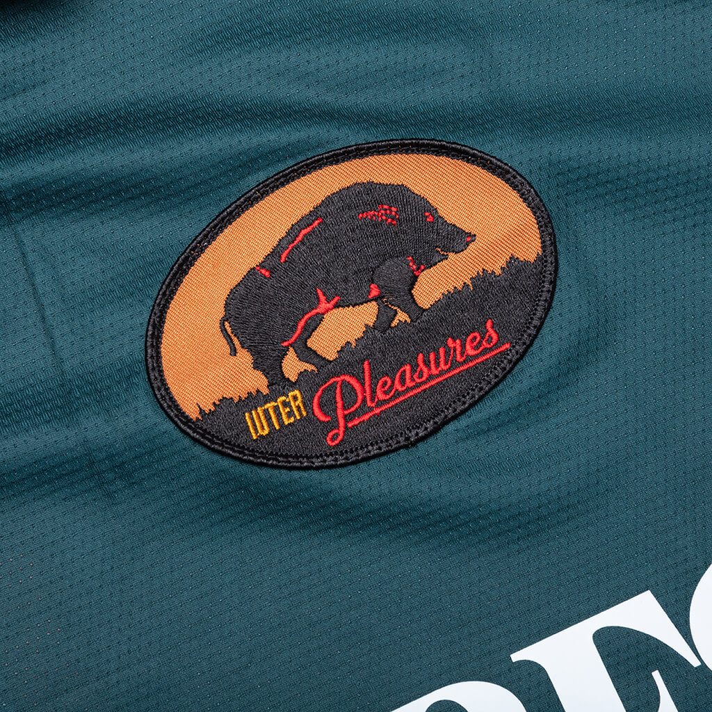 Carlo Soccer Jersey - Dark Green