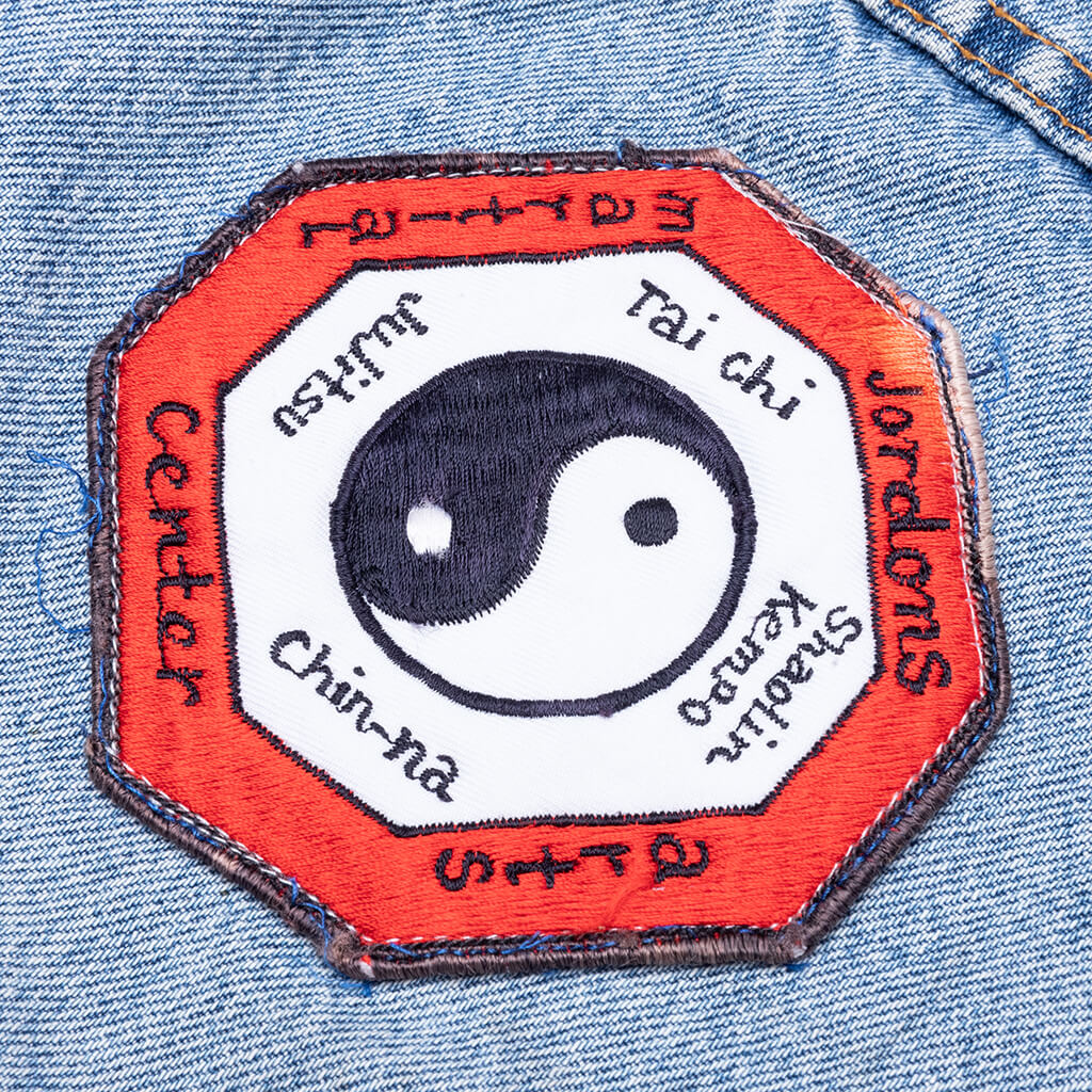 Charlatan Reversible Denim/Baseball Jacket - Indigo