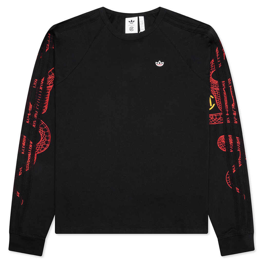 Adidas x CLOT Lunar New Year L/S Tee - Black