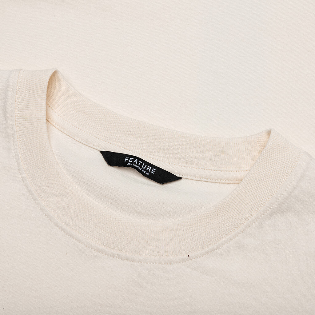 Collegiate Arch Tee - Cannoli Cream