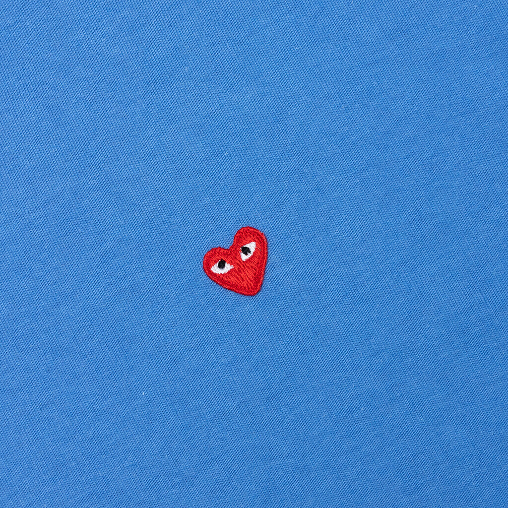 Small Red Heart T-Shirt - Blue