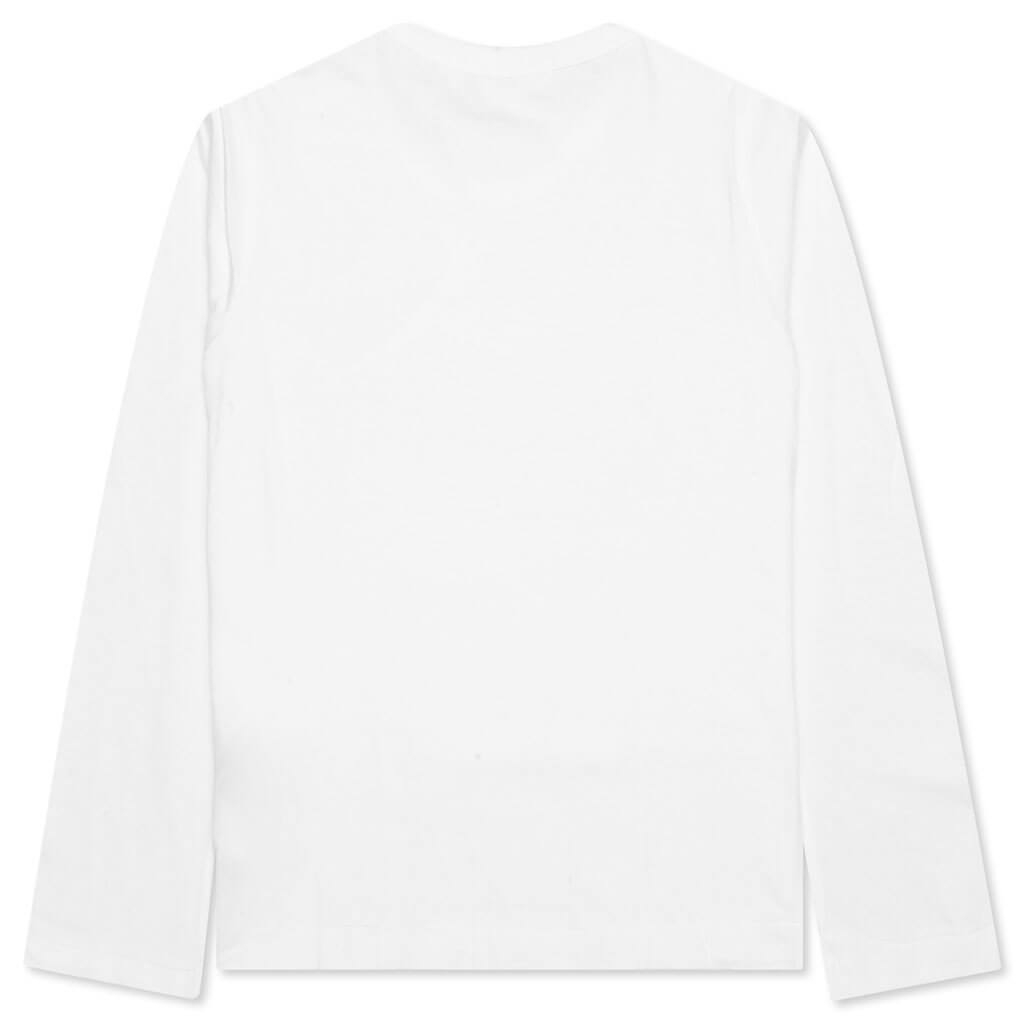 Women's Emblem L/S T-Shirt - White