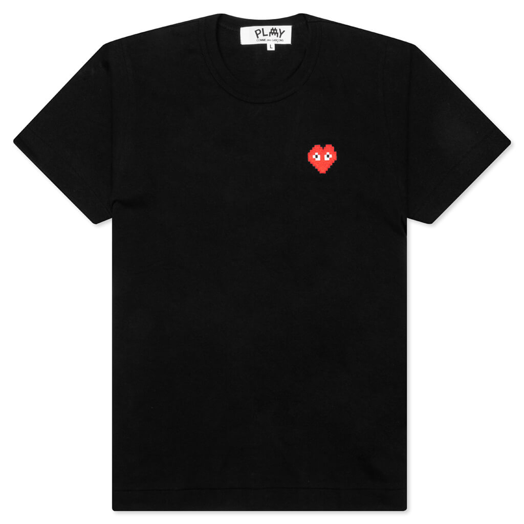 Comme des Garcons PLAY x the Artist Invader Women's T-Shirt - Black