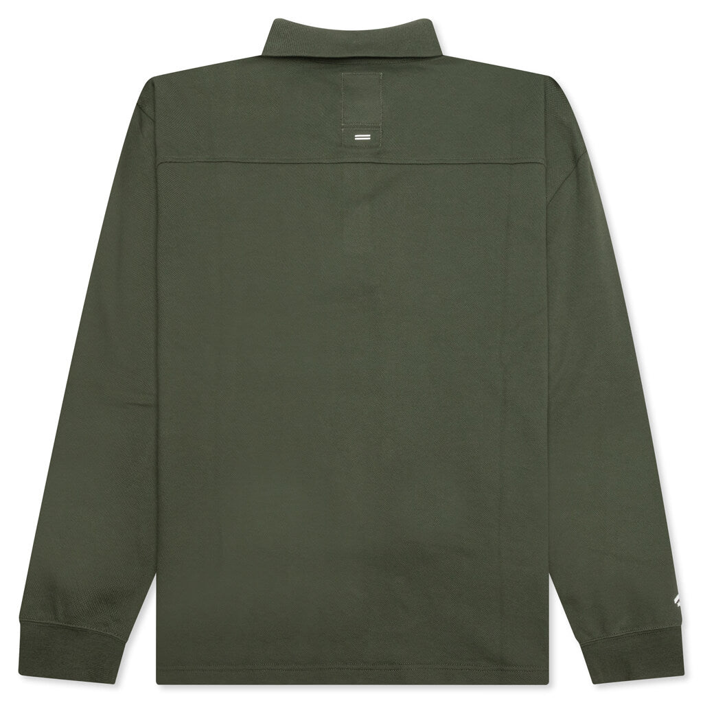 Converse x A-Cold-Wall Polo - Dark Pine Green