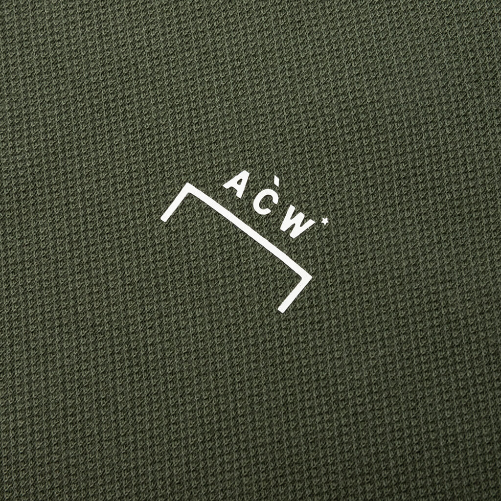 Converse x A-Cold-Wall Polo - Dark Pine Green