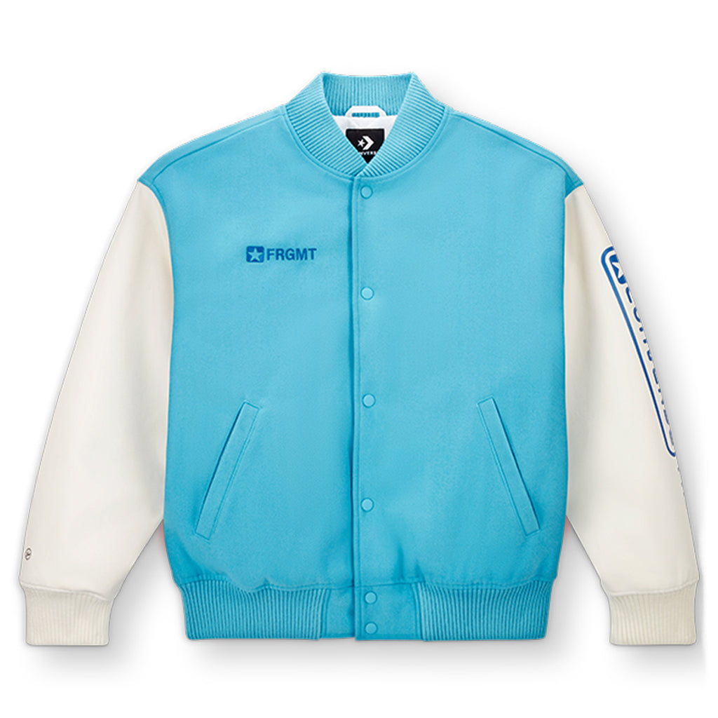 Converse x FRGMT Varsity Jacket - Aquarius Powder Blue