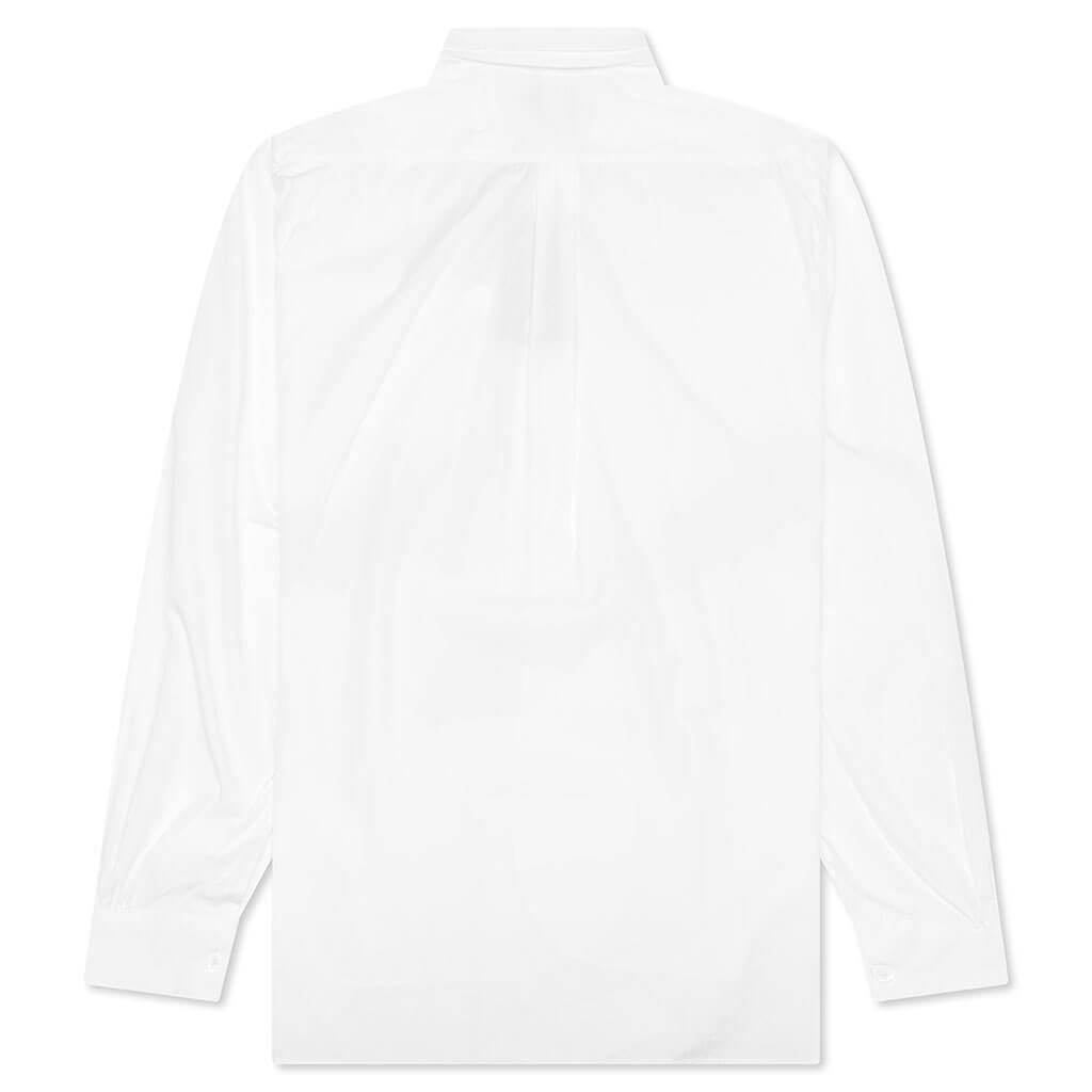 Double Round Collar Shirt - Off White
