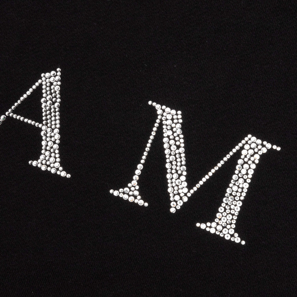 Crystal Embellished MA Hoodie - Black