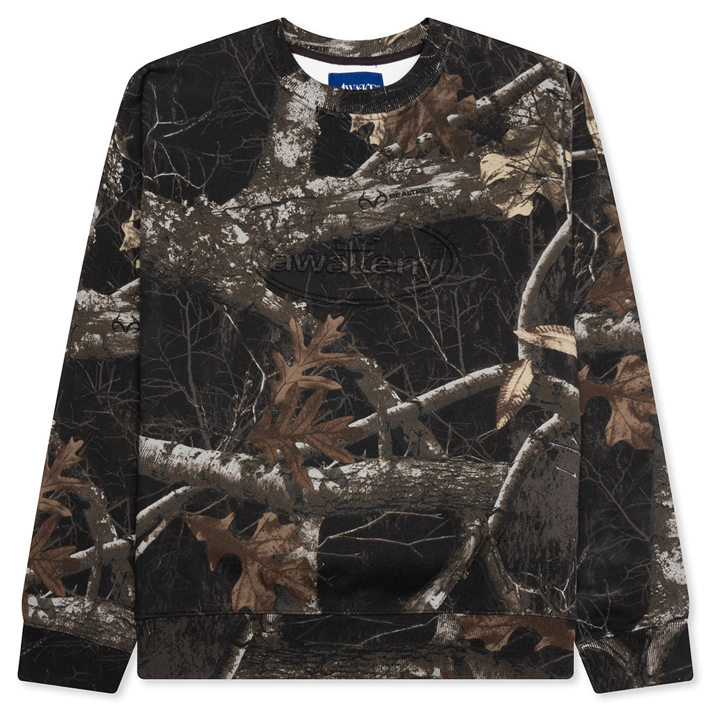 Debossed Crewneck - Shadow