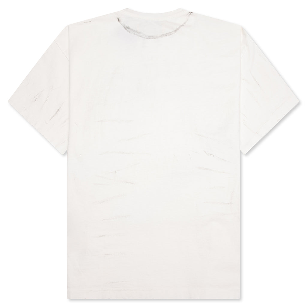 Destroyed Luke Tee - White