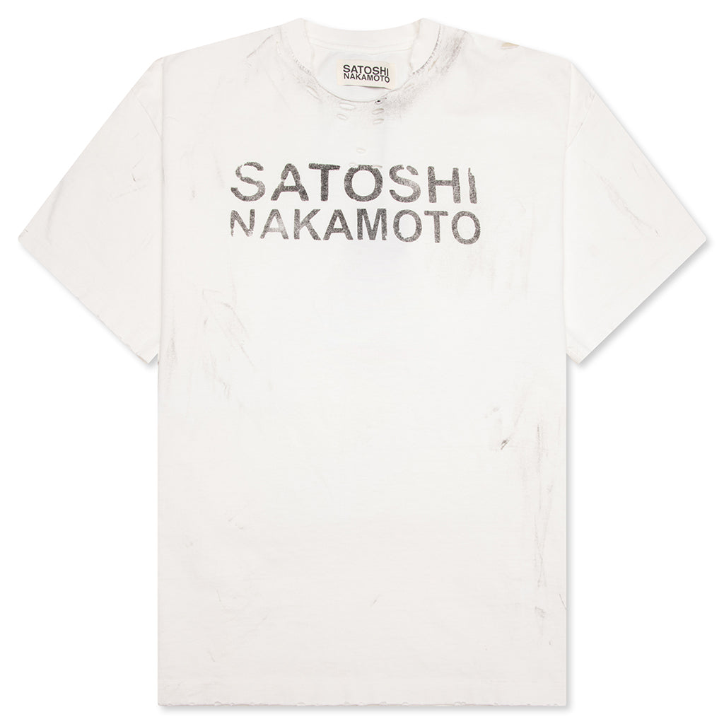 Destroyed Luke Tee - White