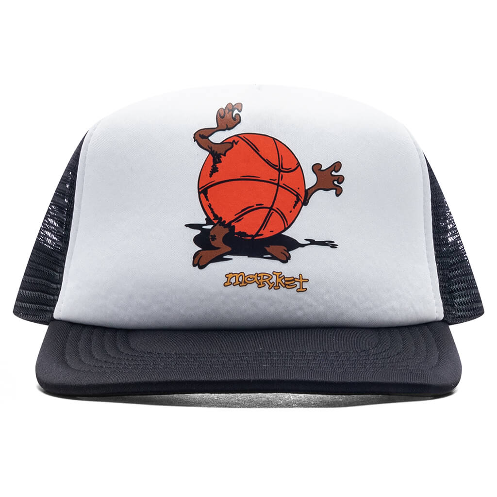 Devil Ball Trucker Hat - Black