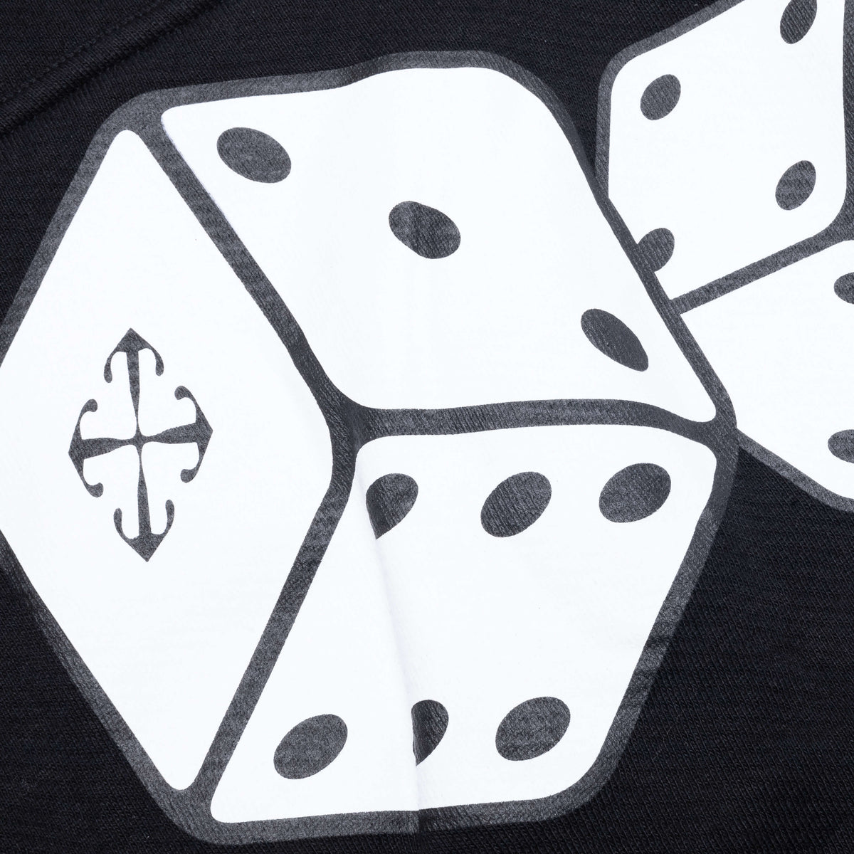 Dices Skate Hoodie - Black/White