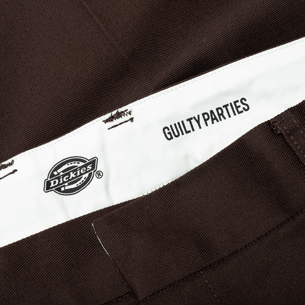 Dickies Pleated Trousers - Brown