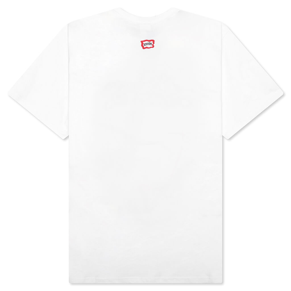Digital S/S Tee - White