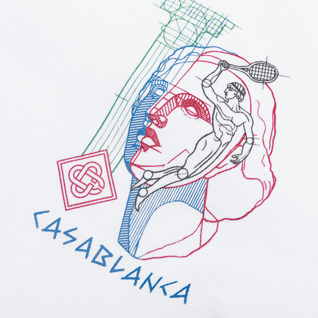 Drawing Lab Screen Printed T-Shirt - White