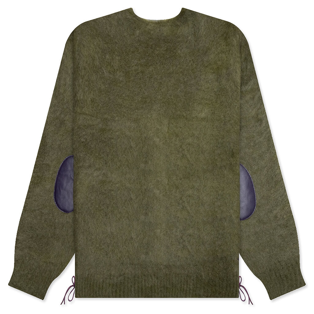 EP Mohair Cardigan - Olive