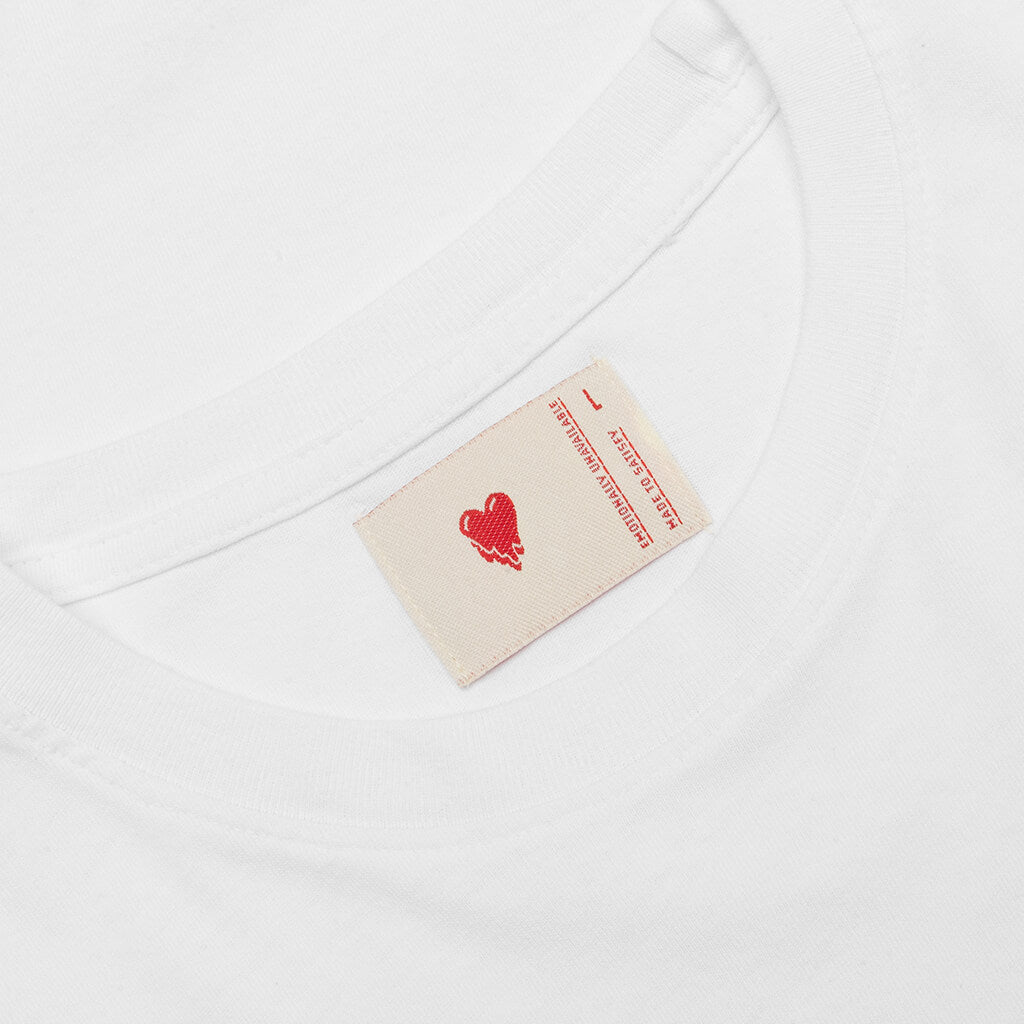 Logo Tee - White
