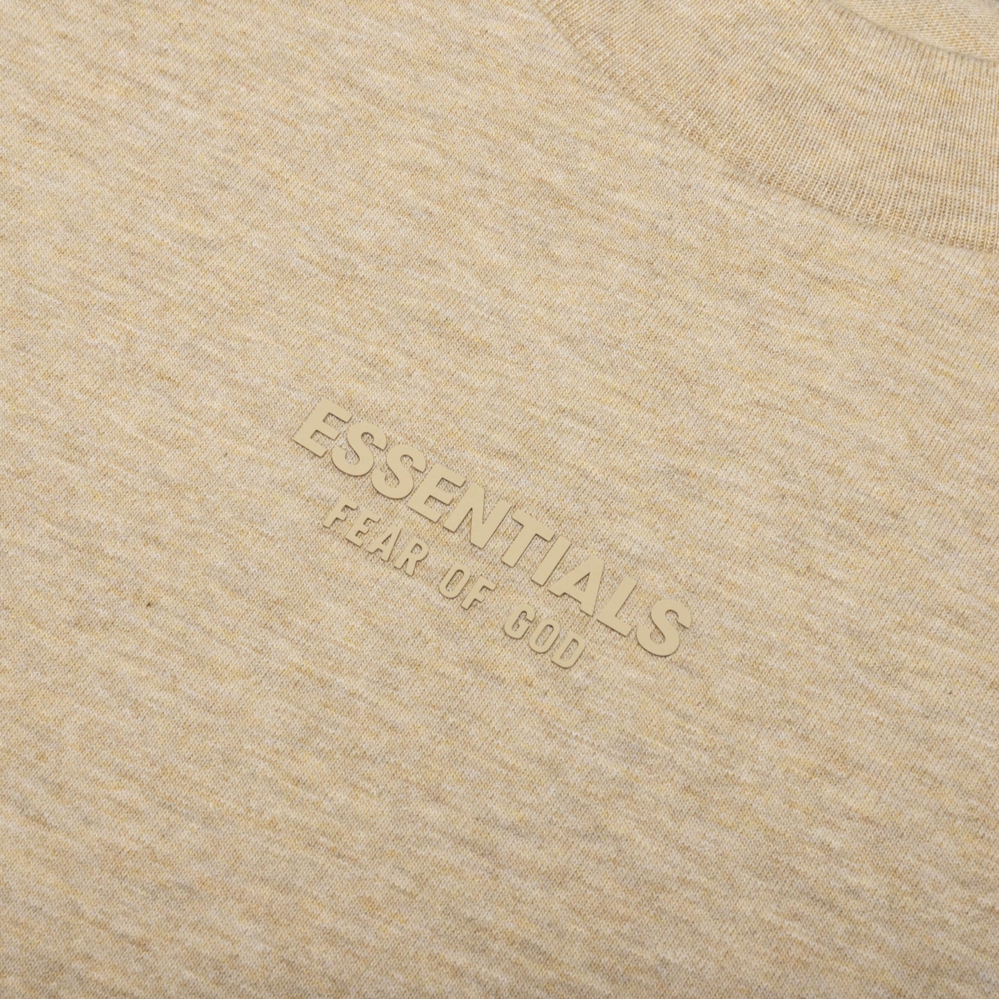 Essentials Tee - Gold Heather