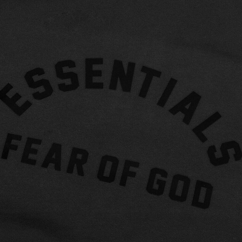 Essential Crewneck - Jet Black