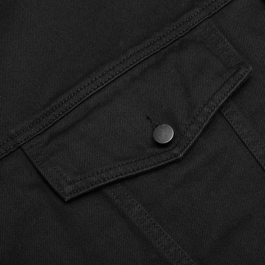 Denim Jacket - Jet Black