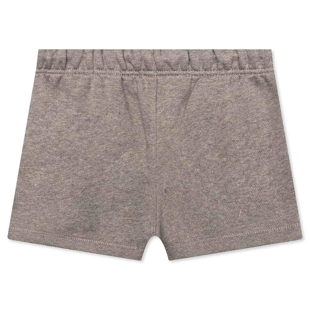Essentials Kid's Sweatshort - Heather Grey